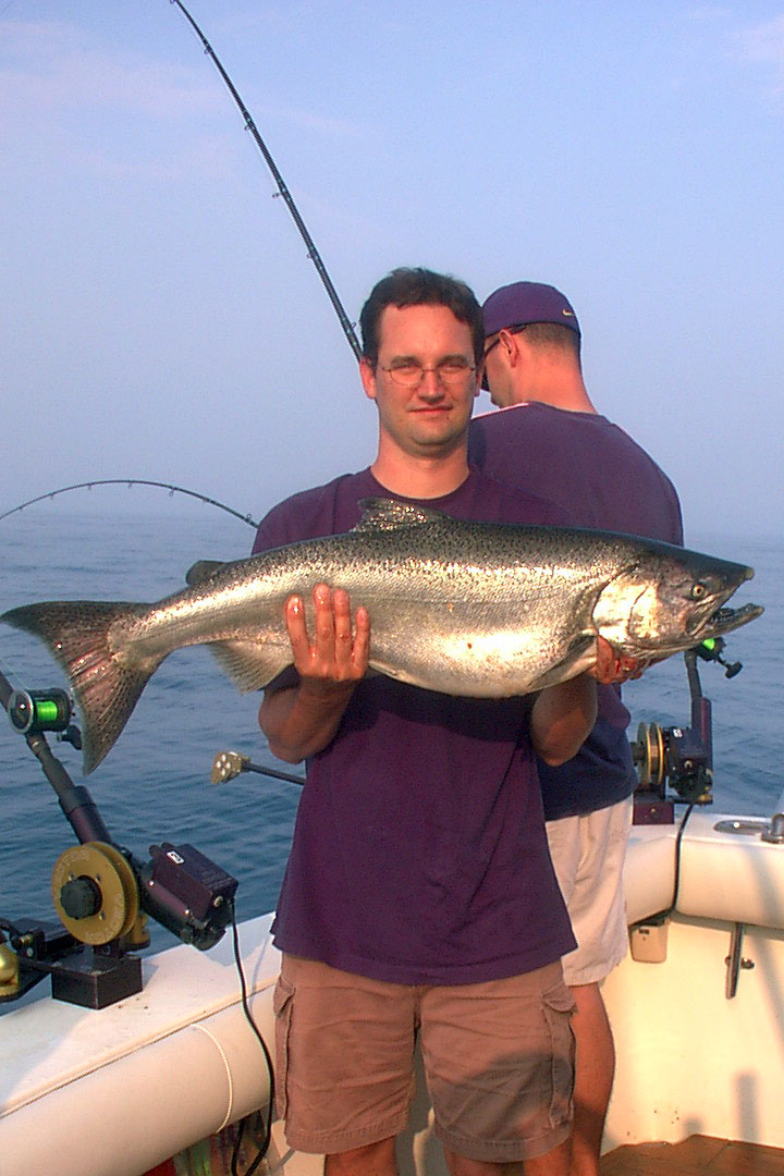 Nice King Salmon (21 pounds).