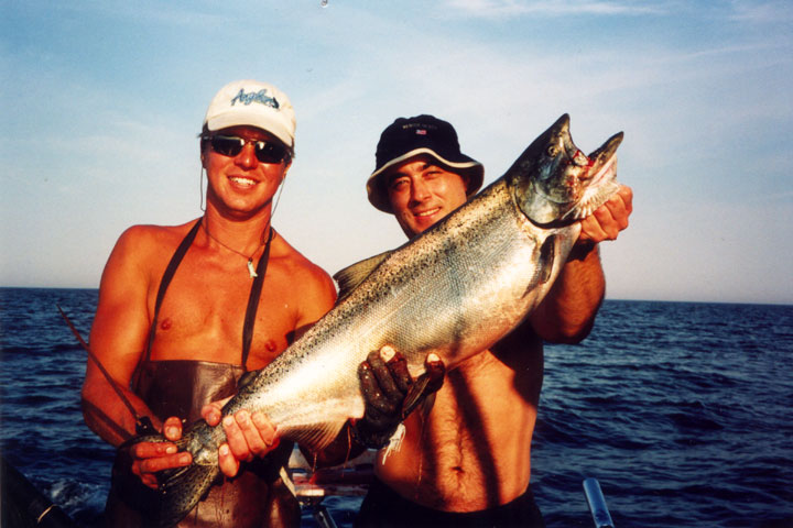 Nice King Salmon (approximately 24 pounds).