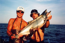 Nice King Salmon (approximately 24 pounds).